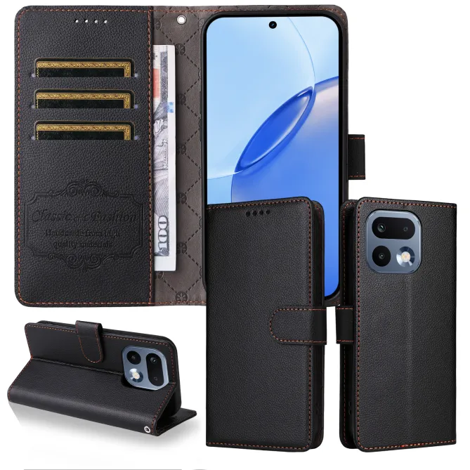 Housse Realme 16 Pro Portefeuille RFID Bandoulière