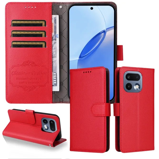 Housse Realme 16 Pro Portefeuille RFID Bandoulière