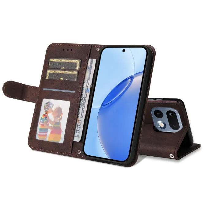 Housse Realme 16 Pro Portefeuille Skin Touch Bandoulière