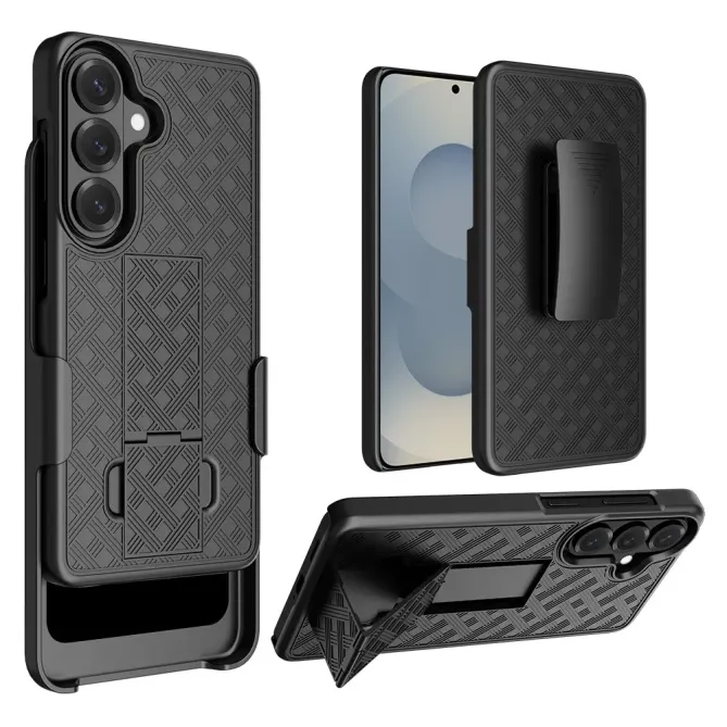 Coque Samsung Galaxy S26 intégrale avec clip ceinture avec Support CLEA