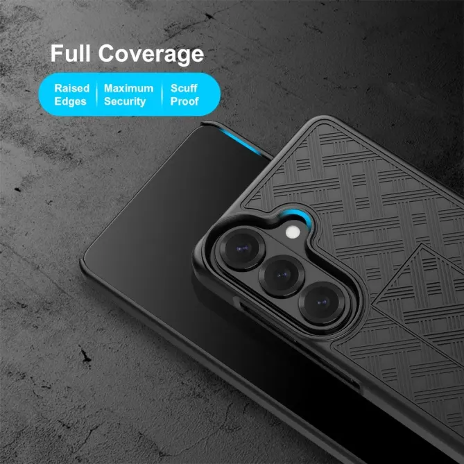 Coque Samsung Galaxy S26 intégrale avec clip ceinture avec Support CLEA