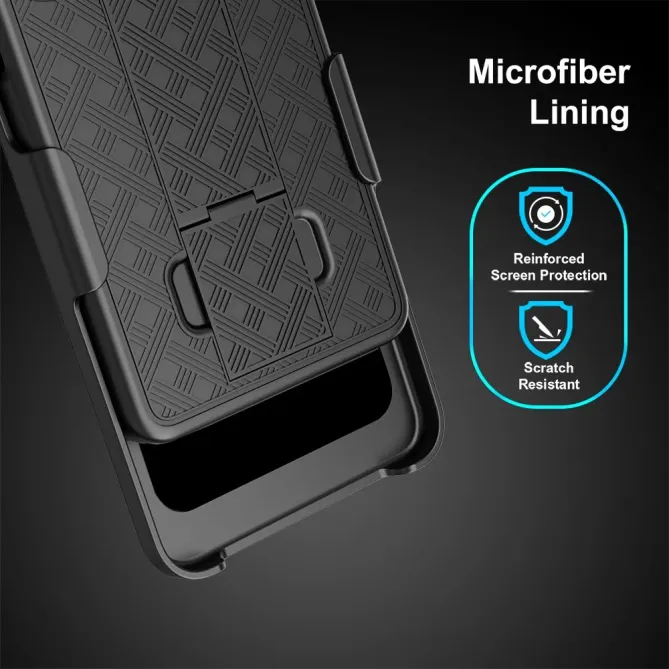 Coque Samsung Galaxy S26 intégrale avec clip ceinture avec Support CLEA