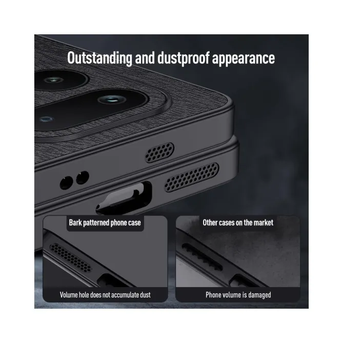 Coque Realme 16 Pro Cuir Bois