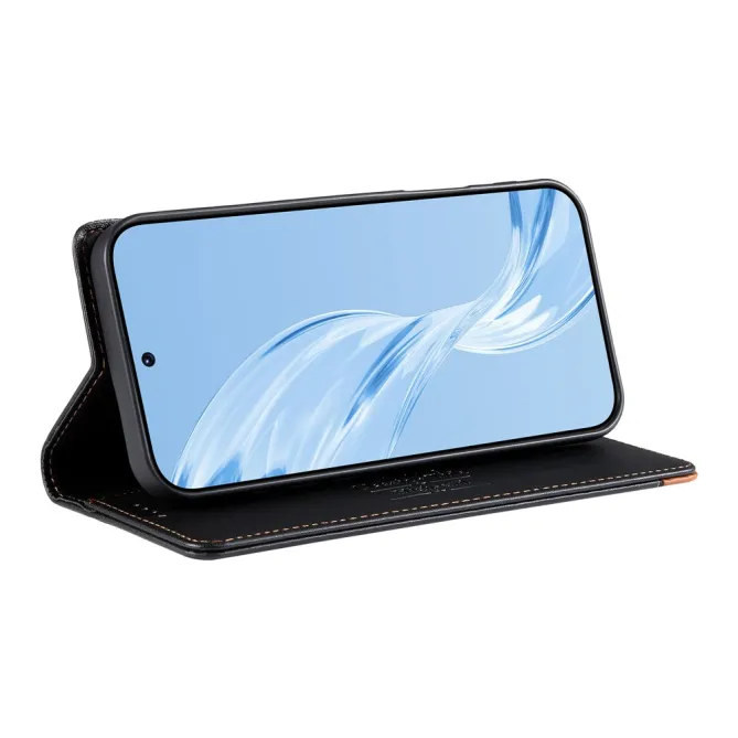 Flip Cover Realme 16 Pro Série 018 à l'Empiècement Contrasté