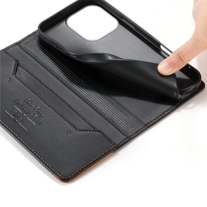 Flip Cover Realme 16 Pro Série 018 à l'Empiècement Contrasté