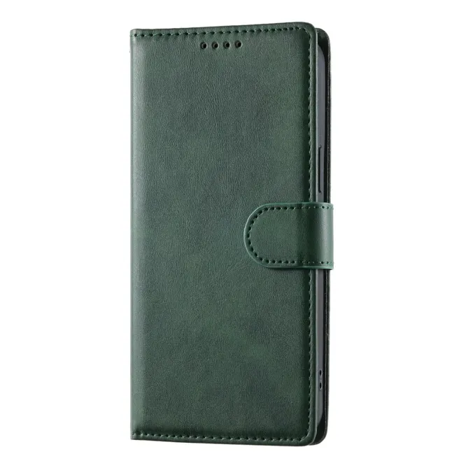 Housse Realme 16 Pro Aspect Cuir Lisse avec Dragonne