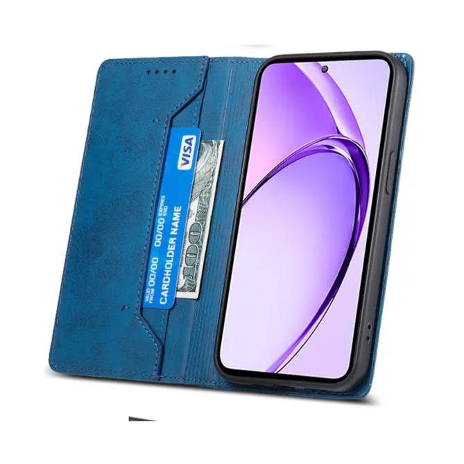 Flip Cover Realme 16 Pro Effet Cuir Rétro