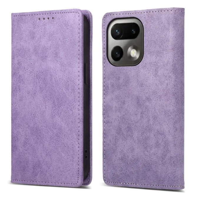 Flip Cover Realme 16 Pro Effet Cuir Rétro