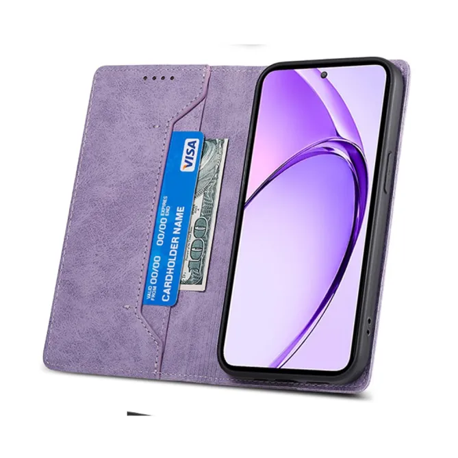 Flip Cover Realme 16 Pro Effet Cuir Rétro