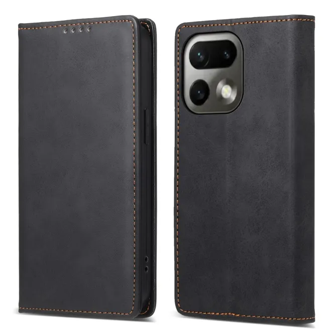 Flip Cover Realme 16 Pro Effet Cuir Rétro