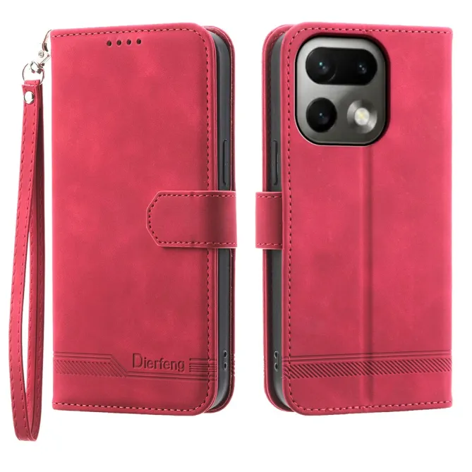 Housse Realme 16 Pro DIERFENG Portefeuille