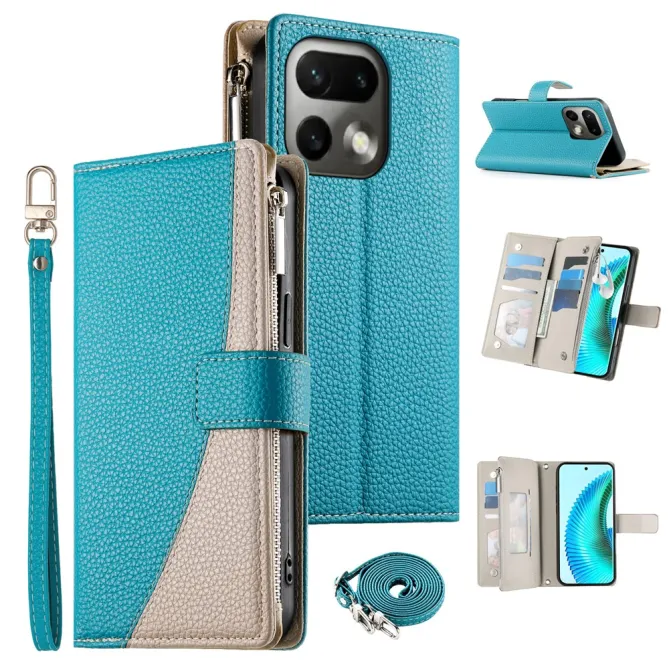 Étui Realme 16 Pro Zippé avec Bandoulière