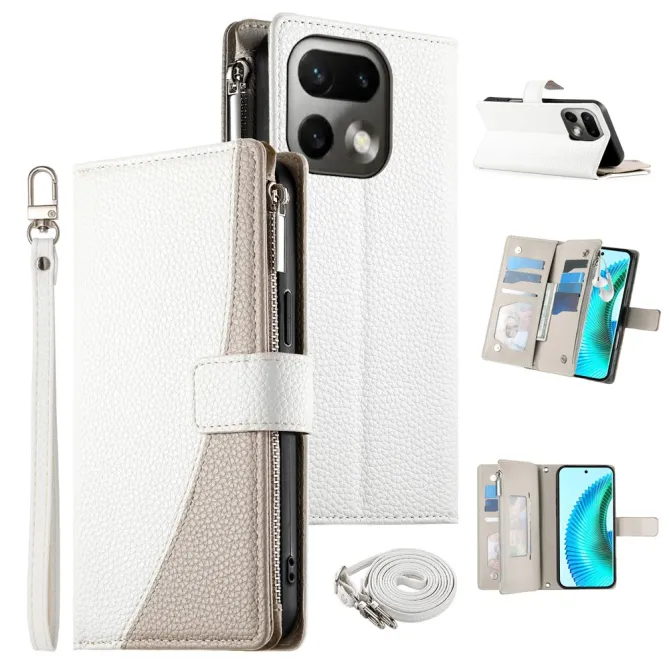 Étui Realme 16 Pro Zippé avec Bandoulière