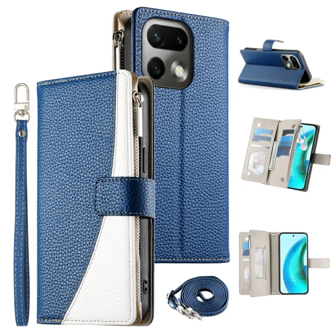 Étui Realme 16 Pro Zippé avec Bandoulière