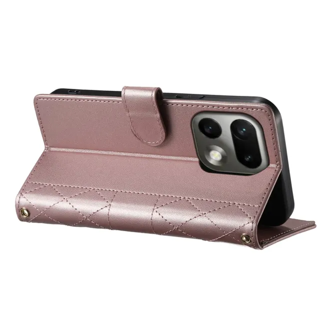 Housse Realme 16 Pro au Design Matelassé et Bandoulière