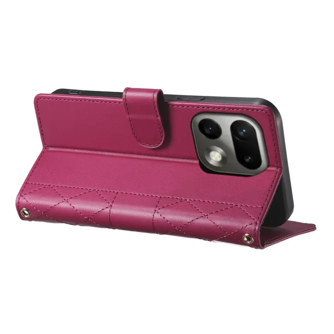 Housse Realme 16 Pro au Design Matelassé et Bandoulière