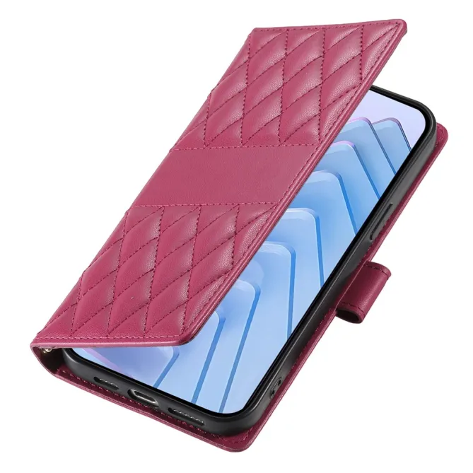 Housse Realme 16 Pro au Design Matelassé et Bandoulière