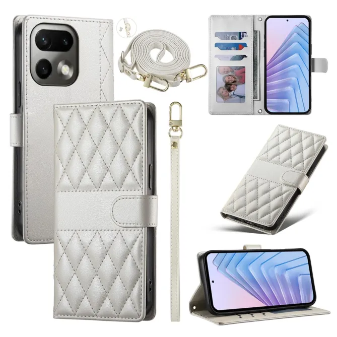 Housse Realme 16 Pro au Design Matelassé et Bandoulière