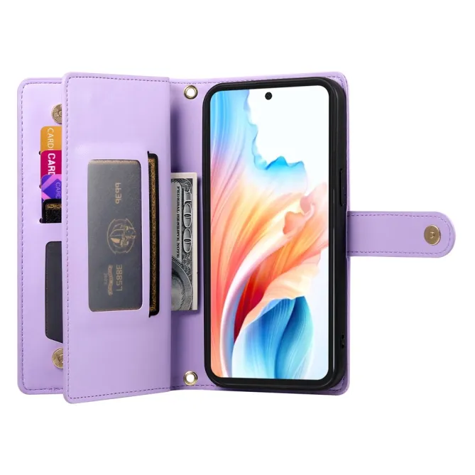 Étui Realme 16 Pro Zippé avec Bandoulière