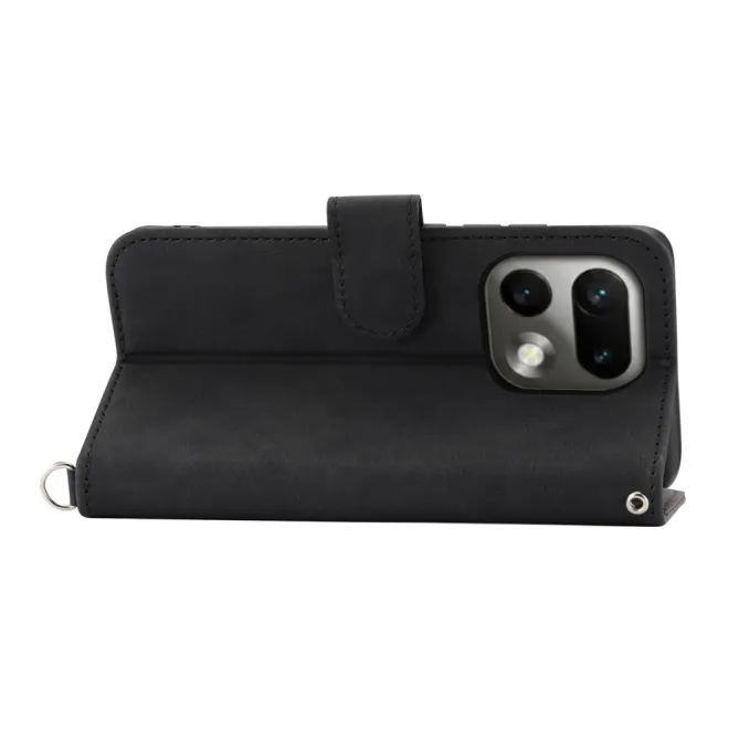 Housse Realme 16 Pro Portefeuille Fleur Bandoulière