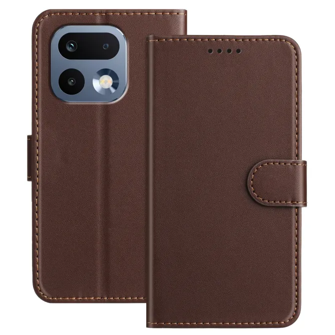 Housse Realme 16 Pro Effet Cuir avec Surpiqûres | CLASSIC