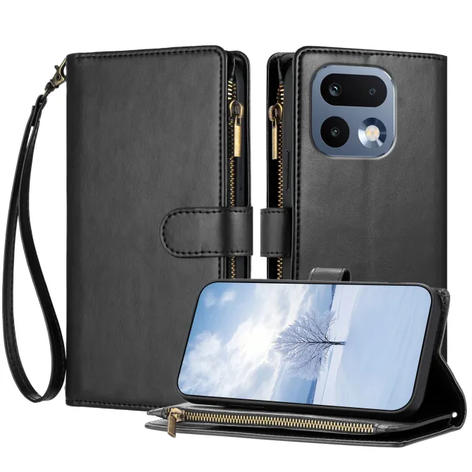 Étui Realme 16 Pro Zippé avec Bandoulière