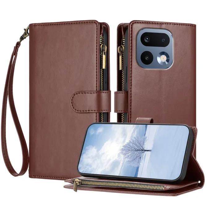 Étui Realme 16 Pro Zippé avec Bandoulière
