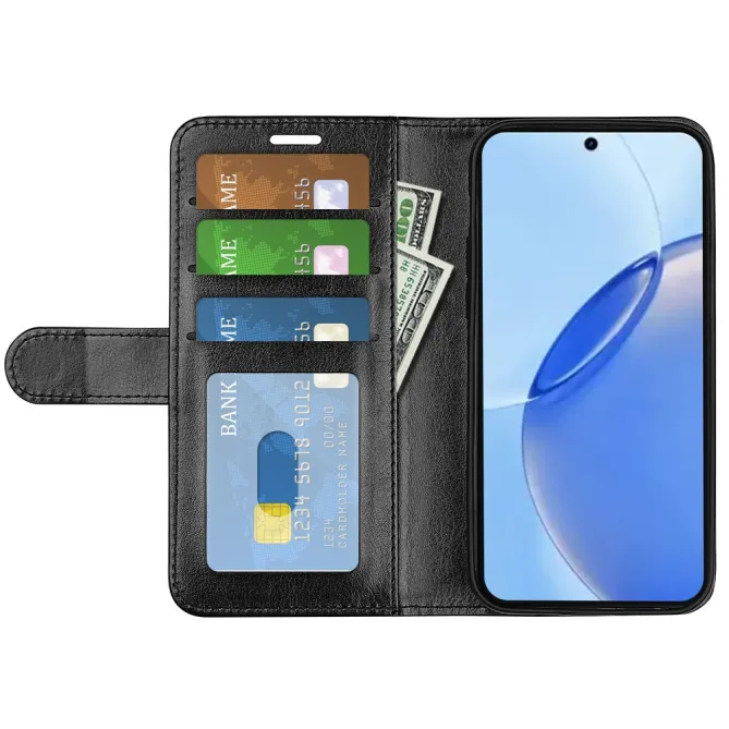 Housse Realme 16 Pro en Cuir Vieilli Vintage ANNA