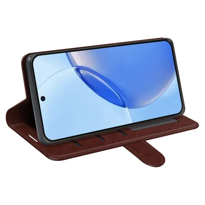 Housse Realme 16 Pro en Cuir Vieilli Vintage ANNA