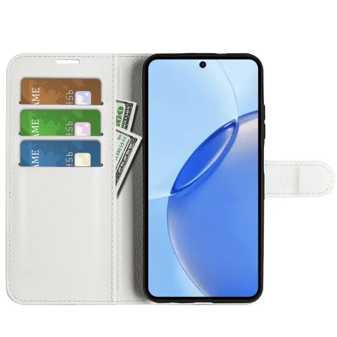 Housse Realme 16 Pro Portefeuille Litchi