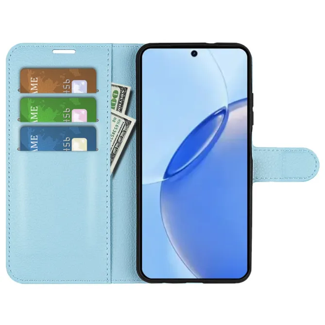 Housse Realme 16 Pro Portefeuille Litchi