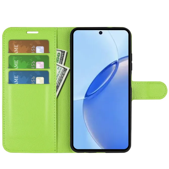 Housse Realme 16 Pro Portefeuille Litchi