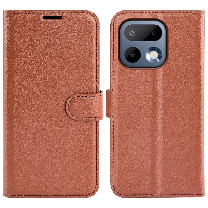 Housse Realme 16 Pro Portefeuille Litchi