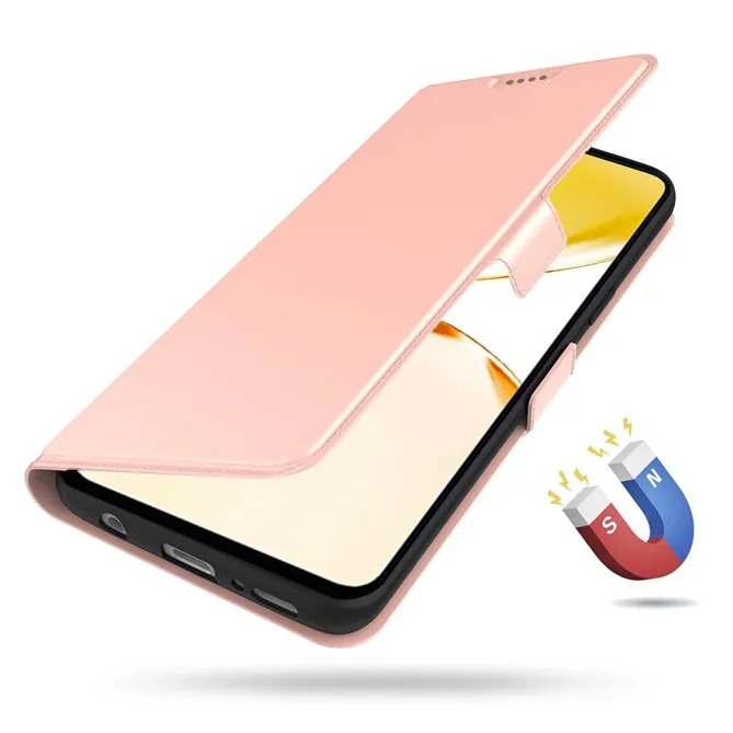 Housse Realme 16 Pro+ Texture Satinée à Clapet Magnétique