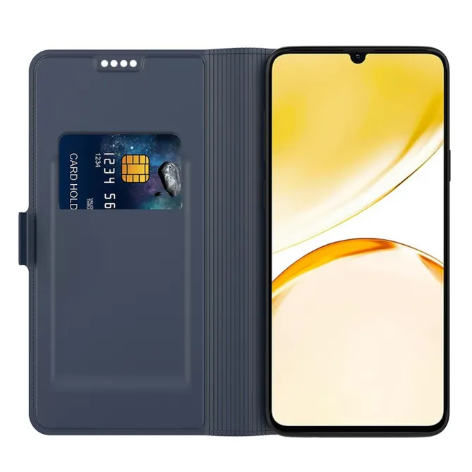 Housse Realme 16 Pro+ Texture Satinée à Clapet Magnétique