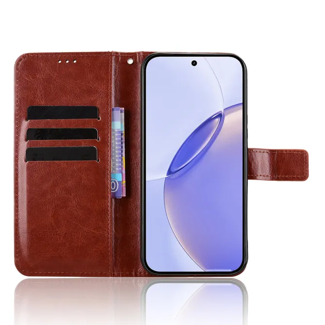 Housse Realme 16 Pro+ Cuir Patiné Style Vintage