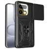 Coque Realme 16 Pro+ Armor Ring avec Cache Caméra Coulissant