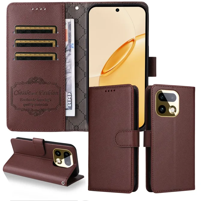 Housse Realme 16 Pro+ Portefeuille RFID Bandoulière