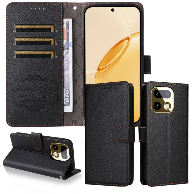 Housse Realme 16 Pro+ Portefeuille RFID Bandoulière