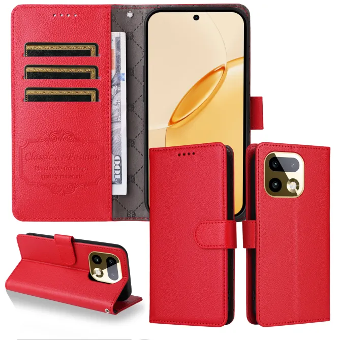 Housse Realme 16 Pro+ Portefeuille RFID Bandoulière