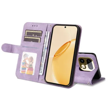 Housse Realme 16 Pro+ Portefeuille Skin Touch Bandoulière