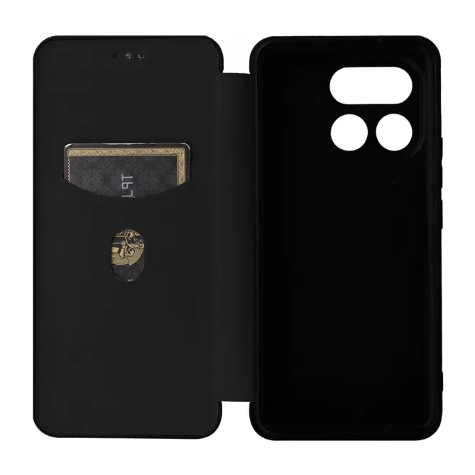 Flip Cover Realme 16 Pro+ Fibre de Carbone