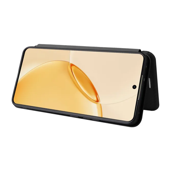 Flip Cover Realme 16 Pro+ Fibre de Carbone