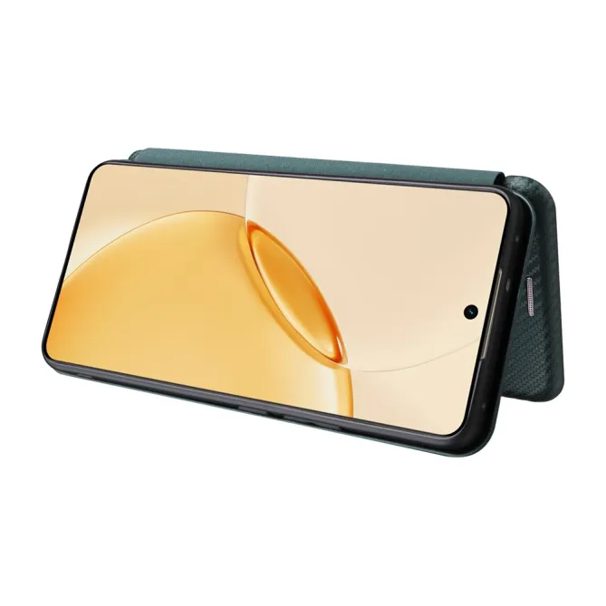 Flip Cover Realme 16 Pro+ Fibre de Carbone