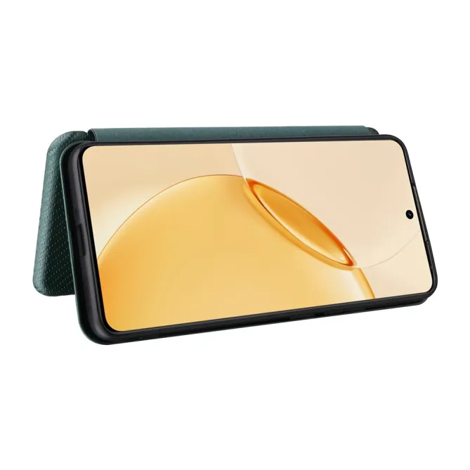 Flip Cover Realme 16 Pro+ Fibre de Carbone