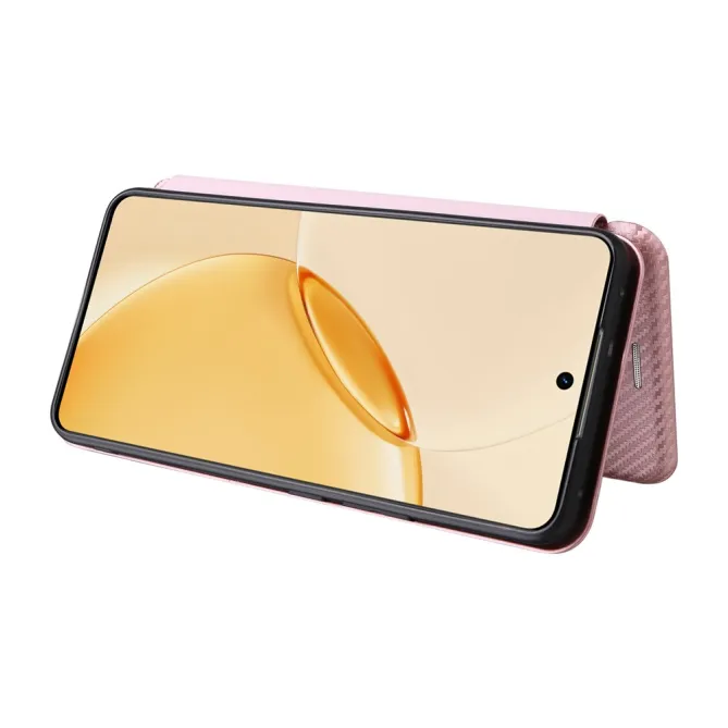 Flip Cover Realme 16 Pro+ Fibre de Carbone