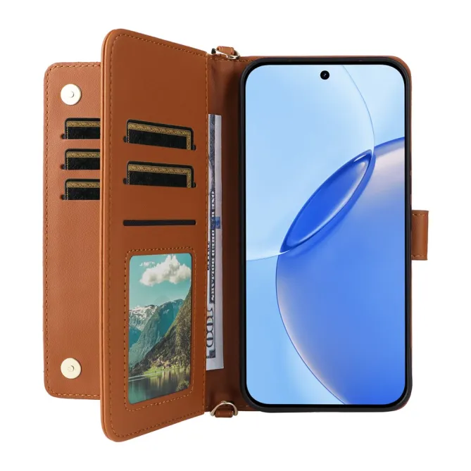 Housse Realme 16 Pro+ Portefeuille Bandoulière