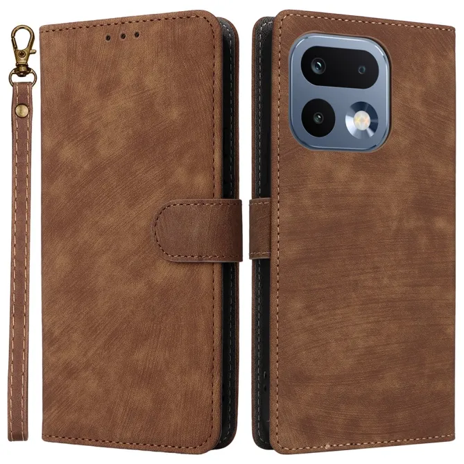 Housse Realme 16 Pro+ Rétro avec Lanière de Poignet