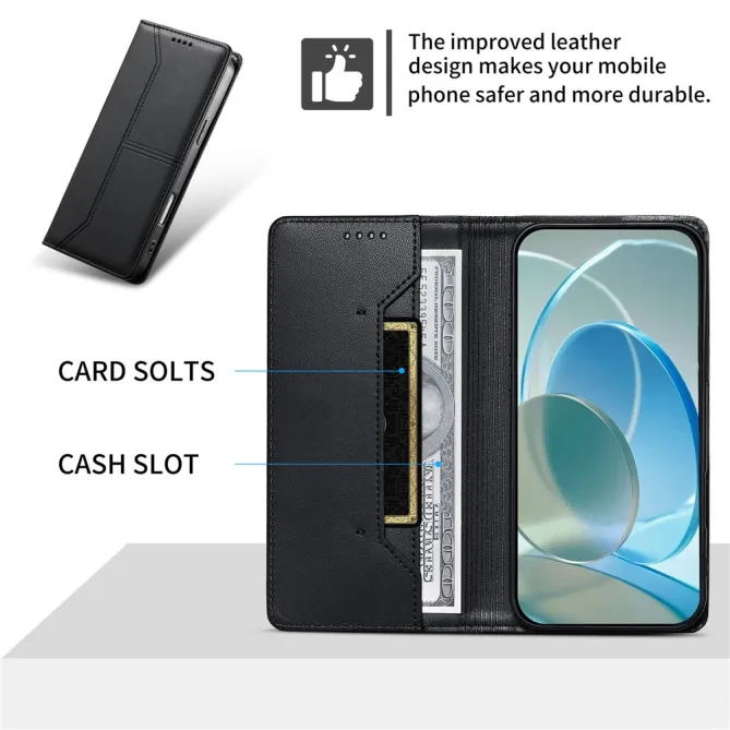 Housse Realme 16 Pro+ Surpiqûres Géométriques