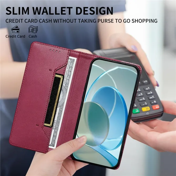 Housse Realme 16 Pro+ Surpiqûres Géométriques